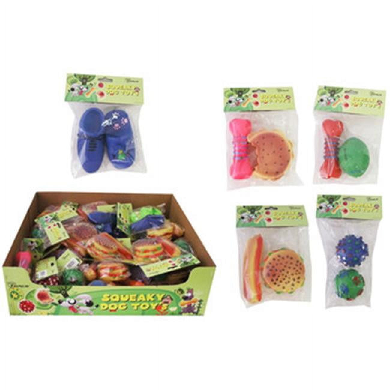 Picture of DDI 1980808 Squeaky Dog Toy - 2 Pack Case of 36