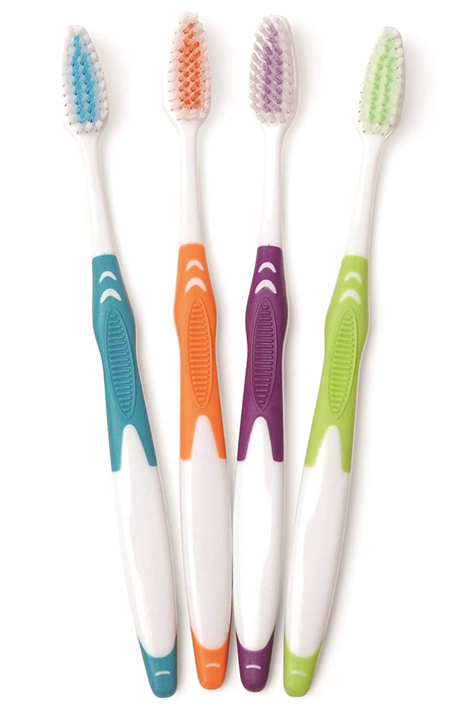 Picture of DDI 2182152 Freshmint Adult Rubber Handle Toothbrush Case of 144