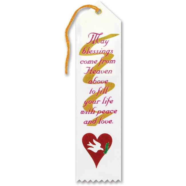 Picture of DDI 1908558 May Blessings Come From Heaven Ribbon Case of 36