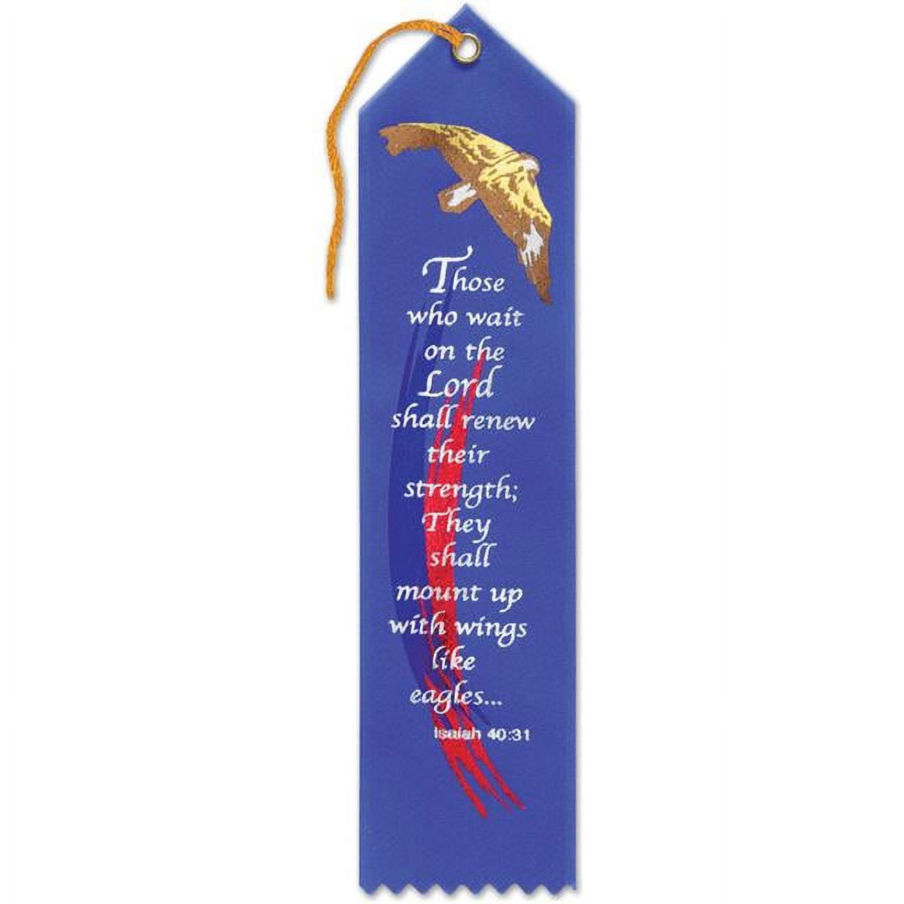 Picture of DDI 1908577 Those Who Wait On the Lord Ribbon Case of 36