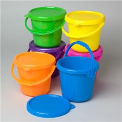 Picture of DDI 401399 Play Pail With Cover & Handle 84Oz Case of 48