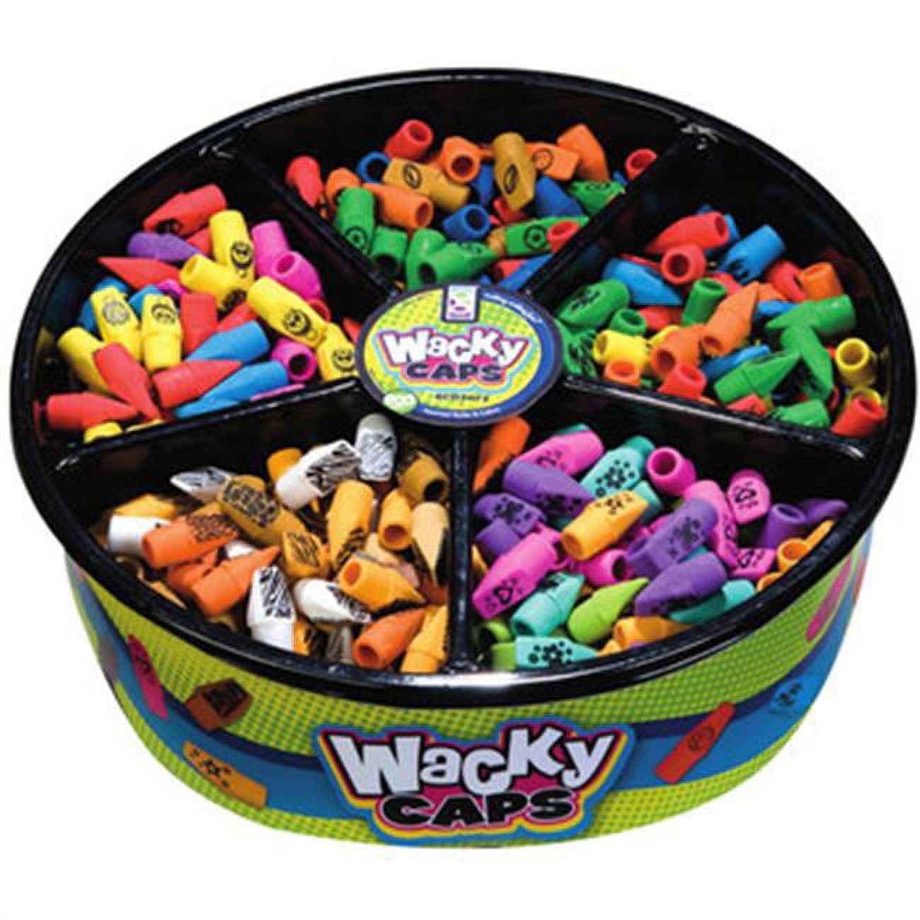 Picture of DDI 1850702 Wacky Cap Eraser - 900 Count  Display included Case of 900