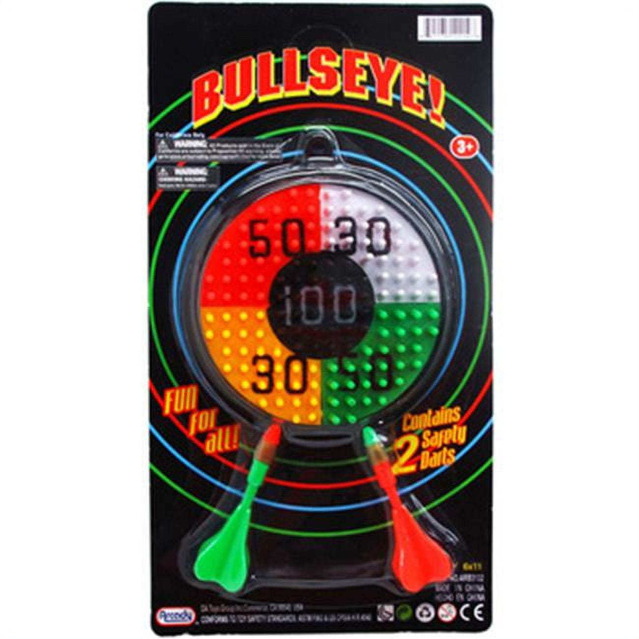Picture of DDI 2278323 3-Piece Bullseye Toy Dart Game Play Set Case of 72