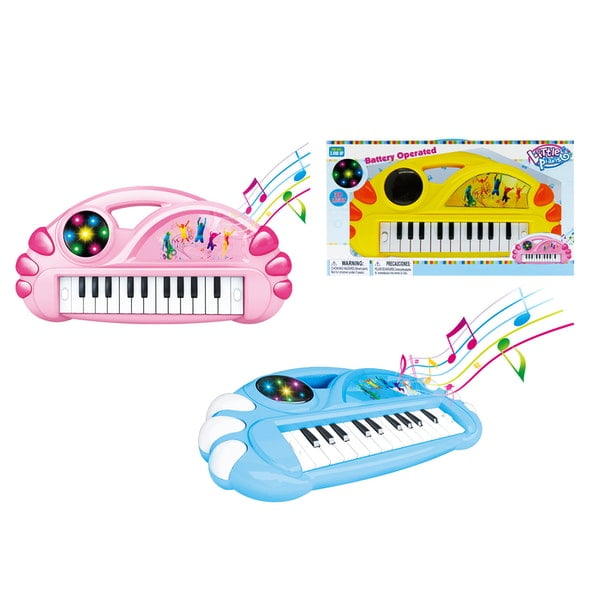 Picture of DDI 2280116 Musical Battery Operated 3D Light Keyboard Play Set&#44; Case of 24