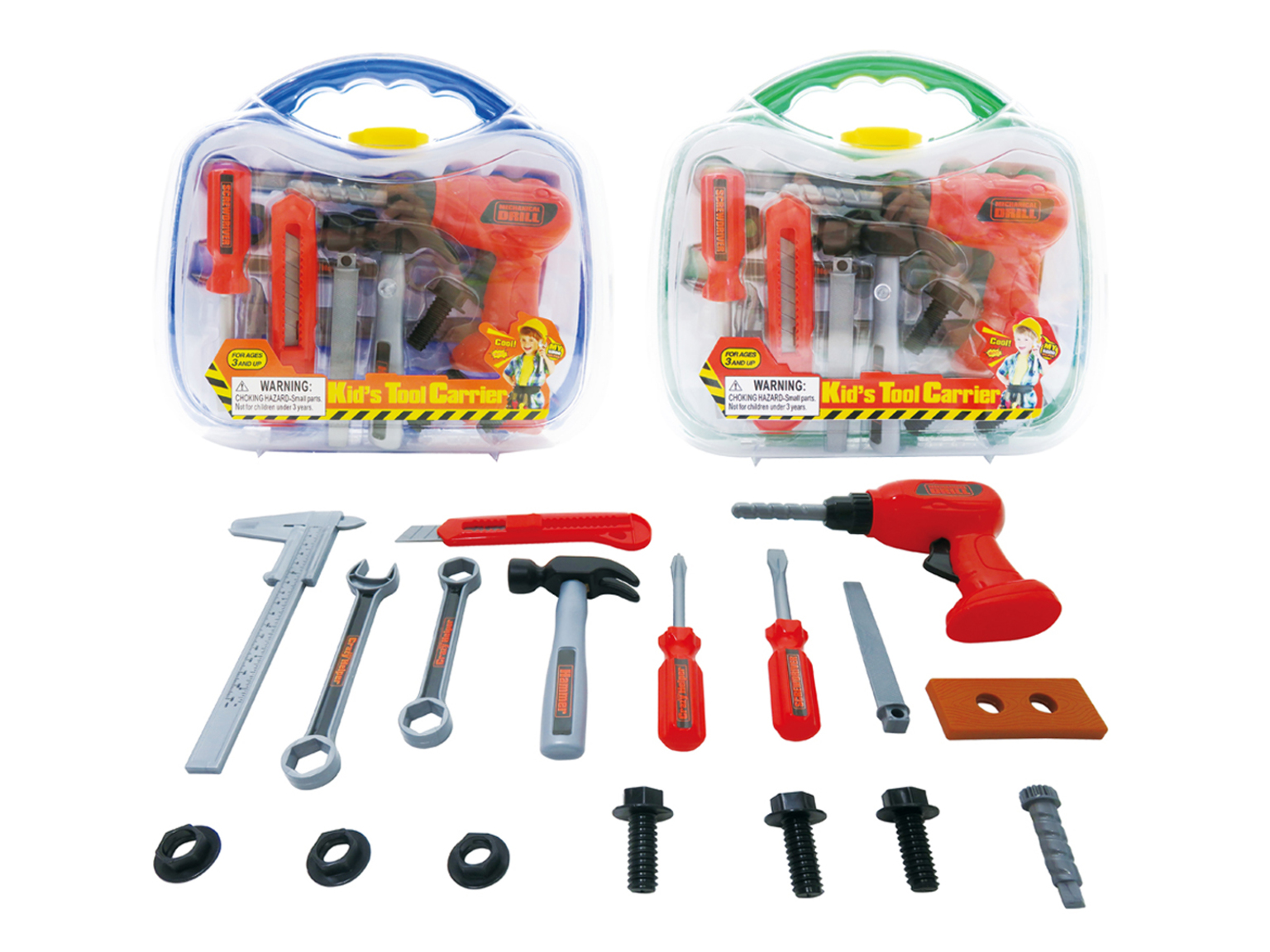 Tool Playsets - 11.5 x 10.25, 18 Pieces case of 18