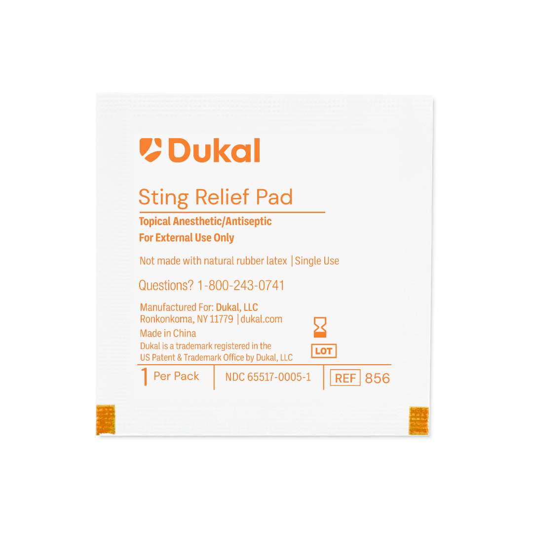 Dukal Sting Relief Medium Pads 1500 Count Case of 2
