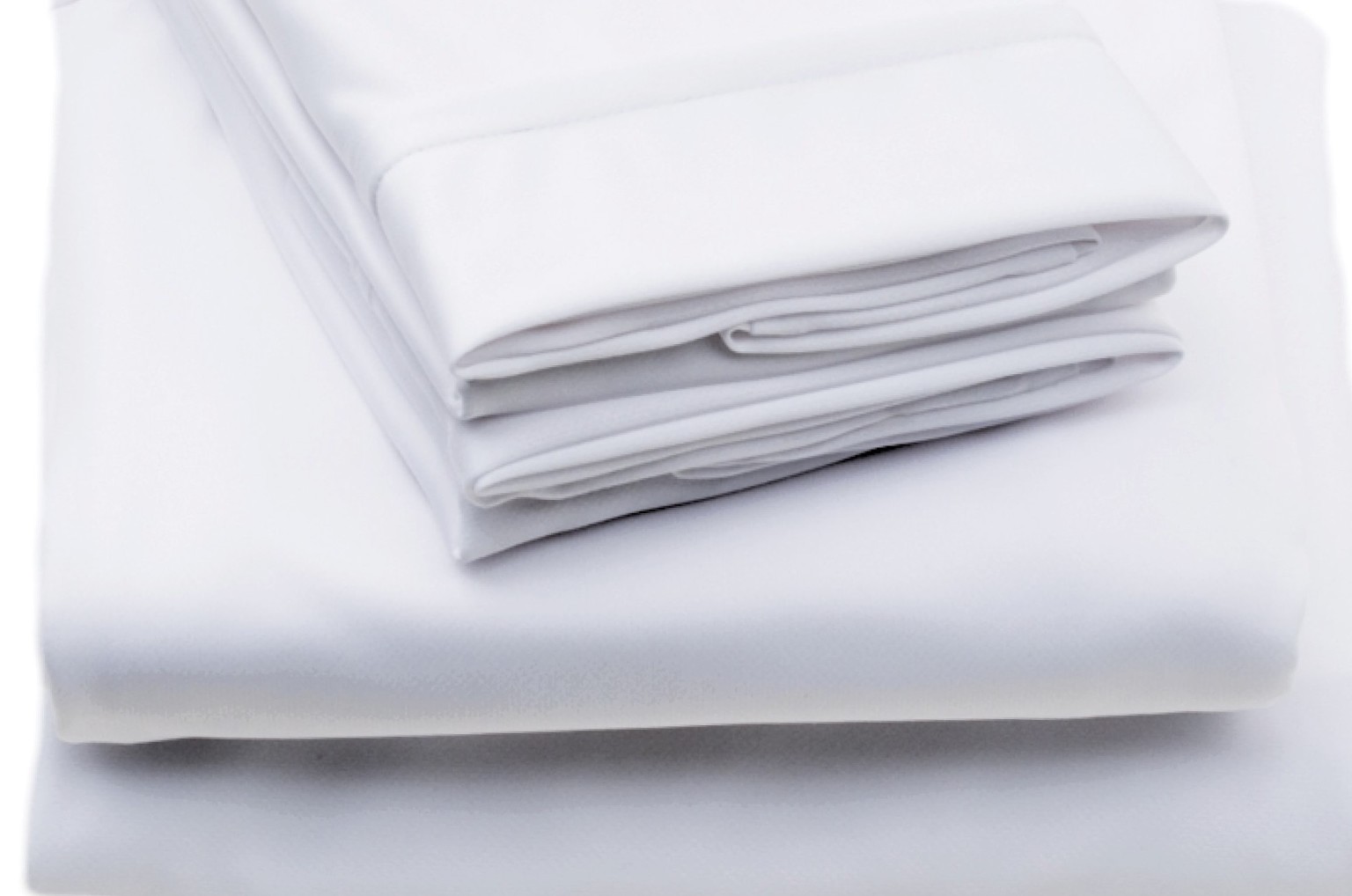 Twin Size White Flat Sheet - 66 x 115 case of 36