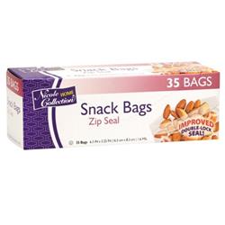 Picture of DDI 2269861 Snack Bags - Zip Seal Bags - 35-Packs - Nicole Home Collection Case of 48