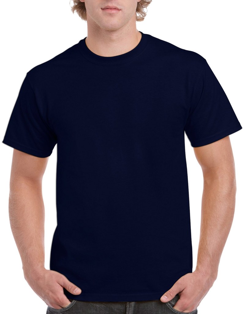 Irregular Gildan T-Shirts - Navy, Small case of 72