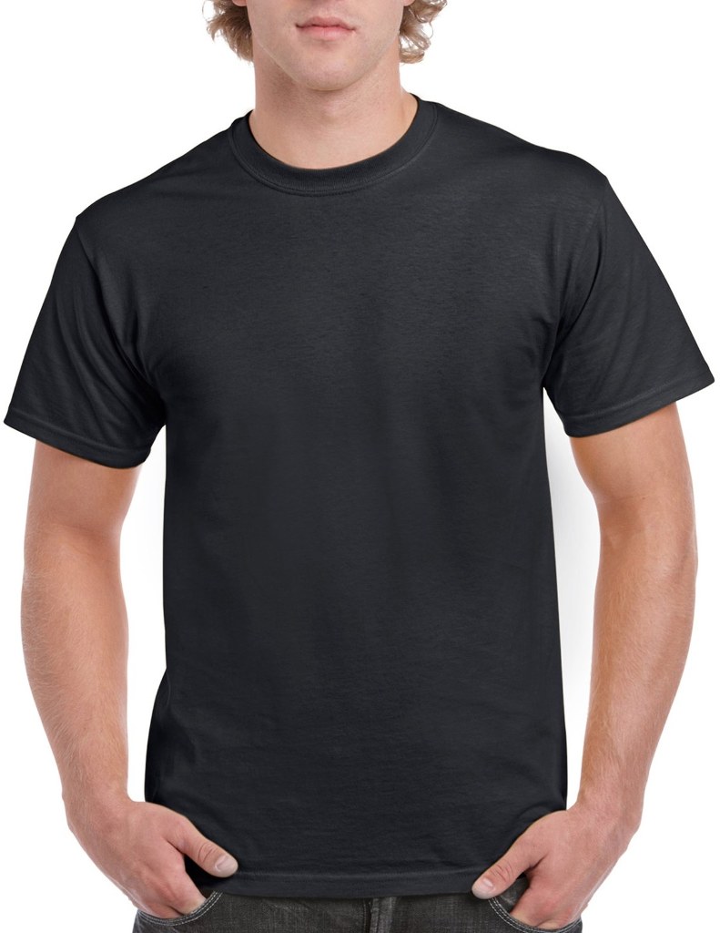 Irregular Gildan T-Shirts, Black, 4X case of 48