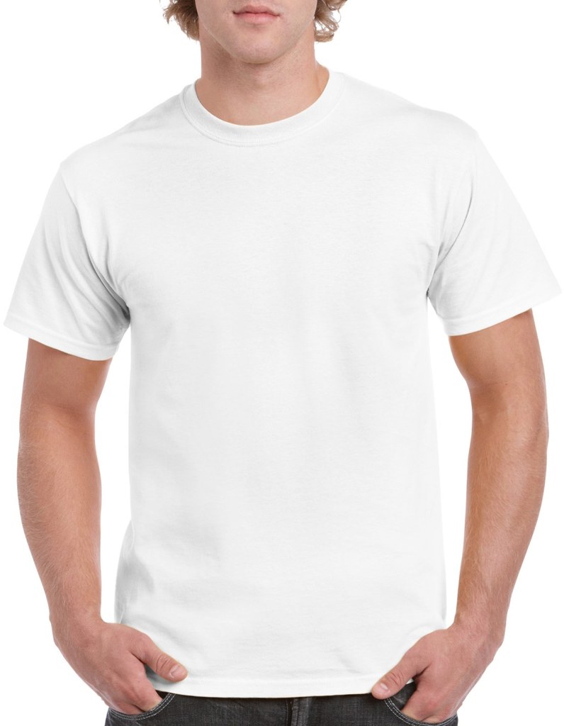Irregular Gildan T-Shirts - White, 2X case of 72