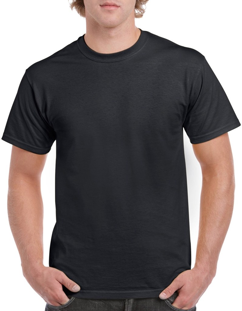 Irregular Gildan T-Shirts - Black, 2XL case of 72