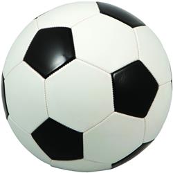 Picture of DDI 986159 Regulation Size Black &amp; White Soccer Ball Case of 25