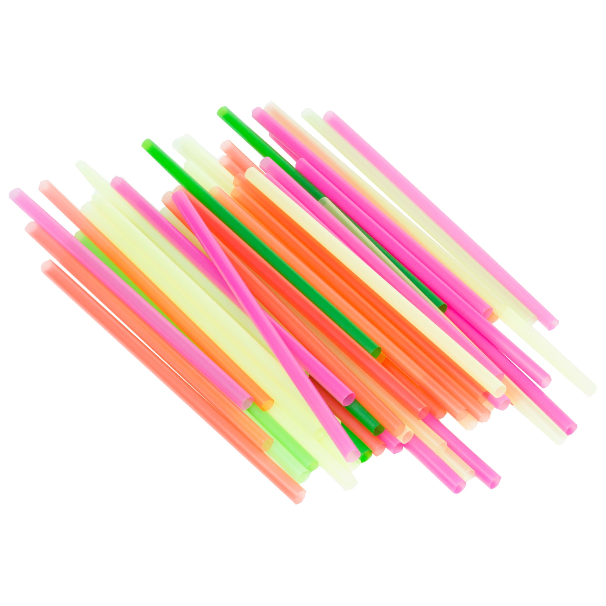 Picture of DDI 2287873 Neon Smoothie Straws  case of 48