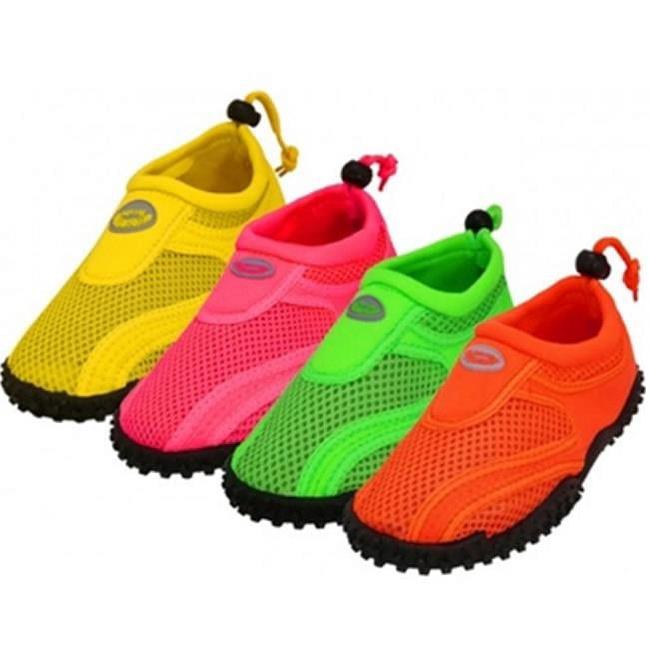 Picture of DDI 2316021 Children&apos;s Neon color Wave Water shoes (36 pairs)  Size #11-4 Case of 36