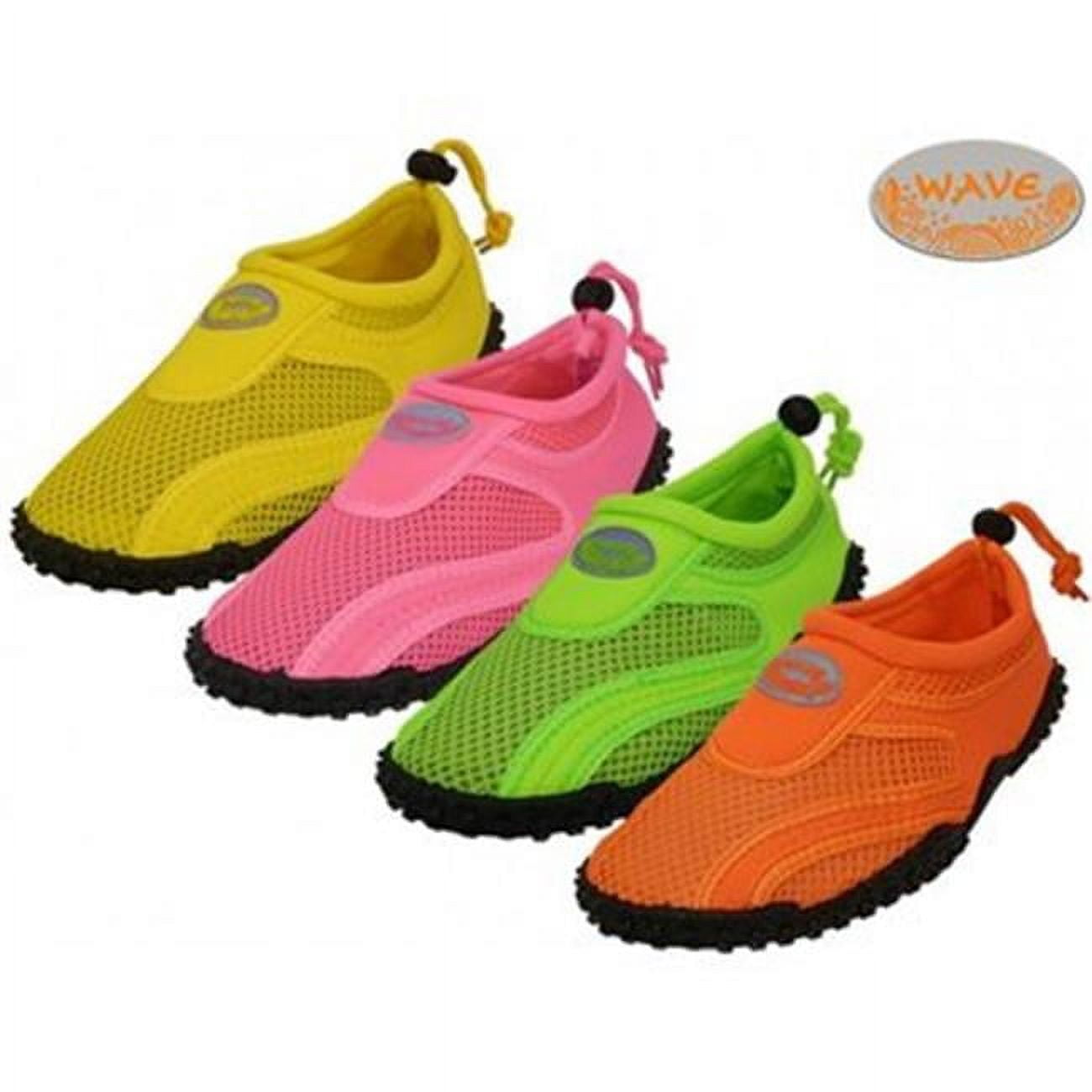 Picture of DDI 2316024 Women&apos;s Neon color Wave Water shoes (36 pairs)  Size #5-10 Case of 36