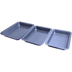 Picture of Eurohome 2319138 Roaster Set&#44; Black - Case of 6 & 3 Piece