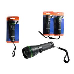 2303952 LED Telescopic Flashlight, Black - Case of 24