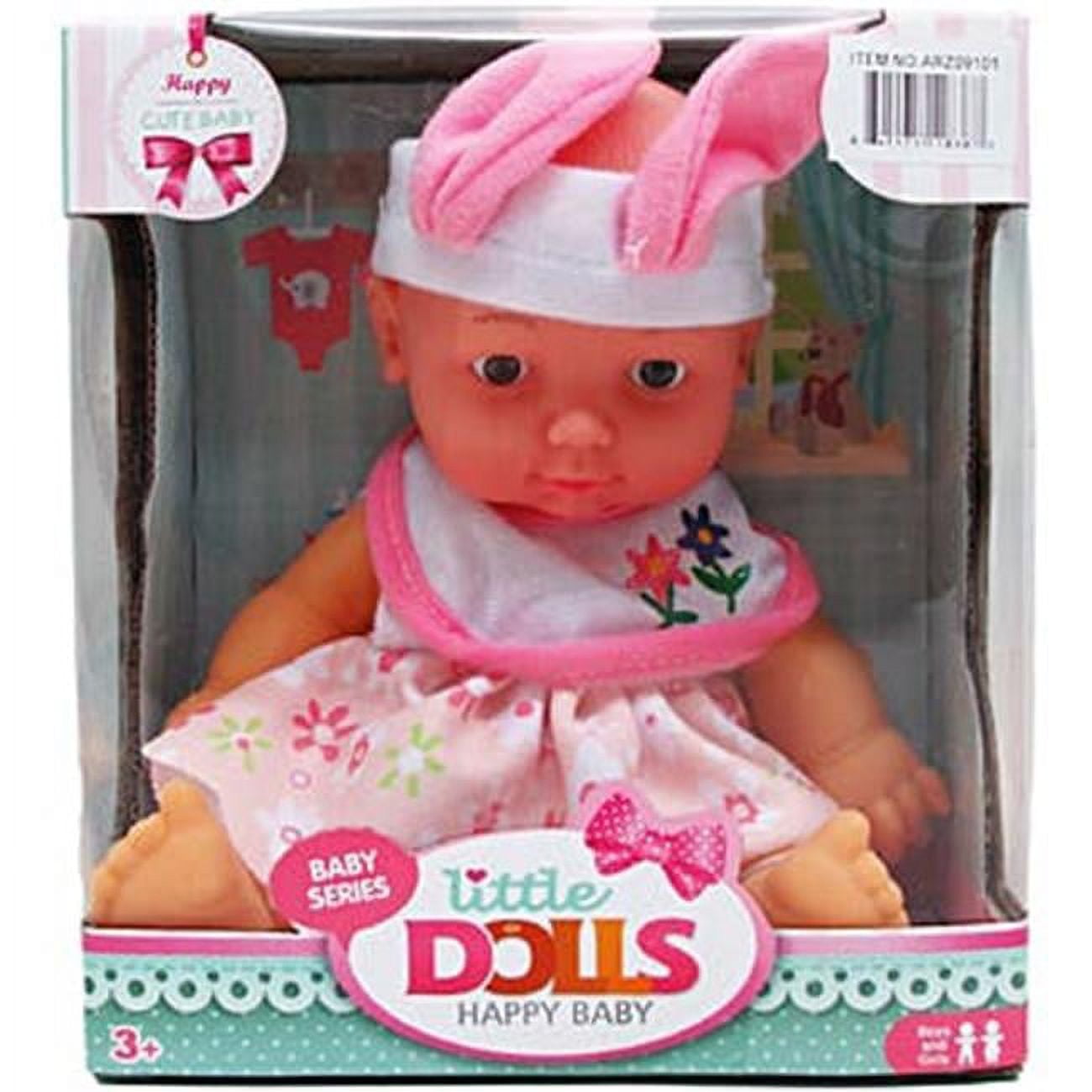 Picture of DDI 2275934 8.5 in. Soft Baby Doll Play Set - Case of 12