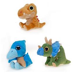 Picture of DDI 2284642 6 in. 3 Assorted Bb Baby Dinosaurs - Brown T-Rex&#44; Green - Case of 36