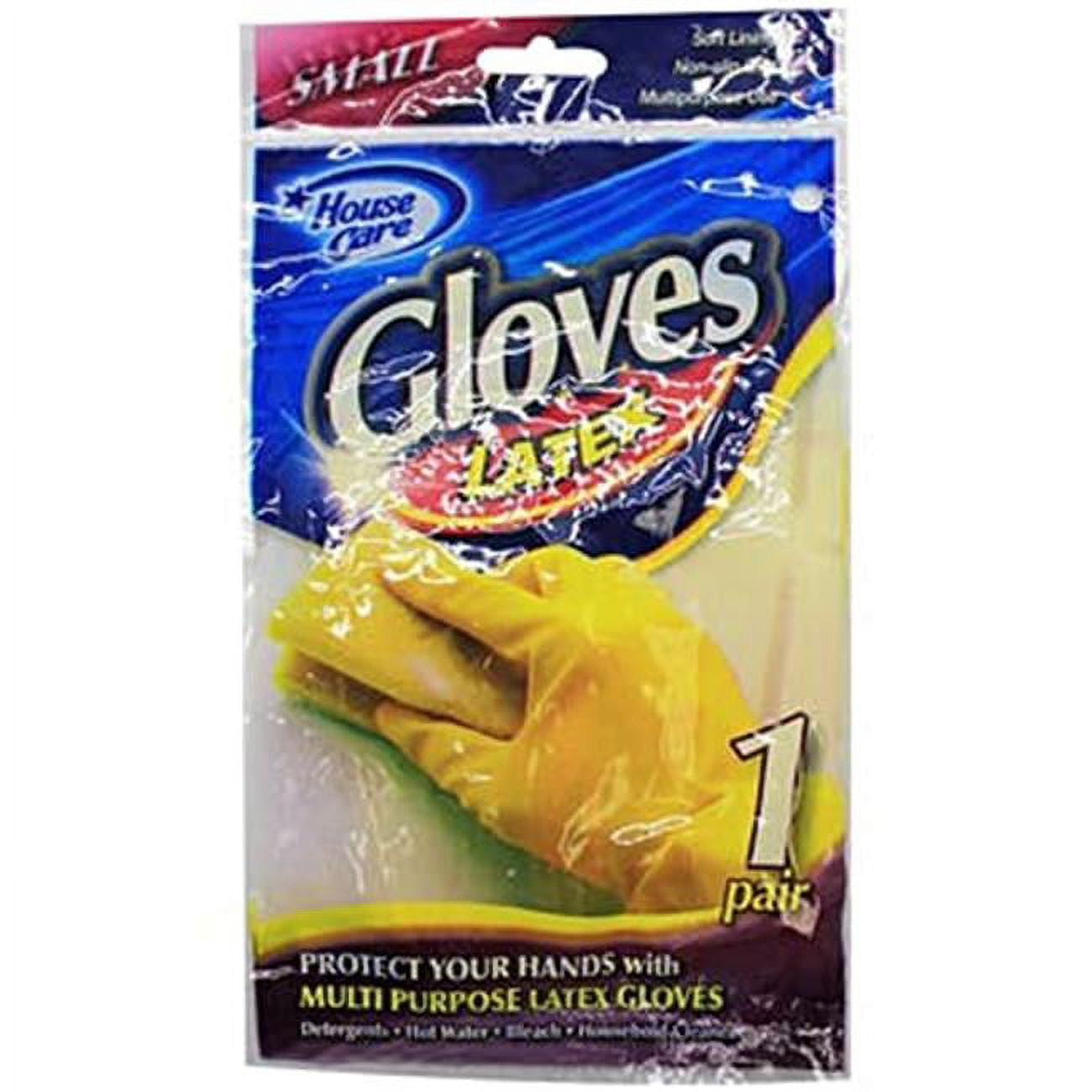 Picture of DDI 2316160 Yellow Kitchen Gloves - Small Case of 72