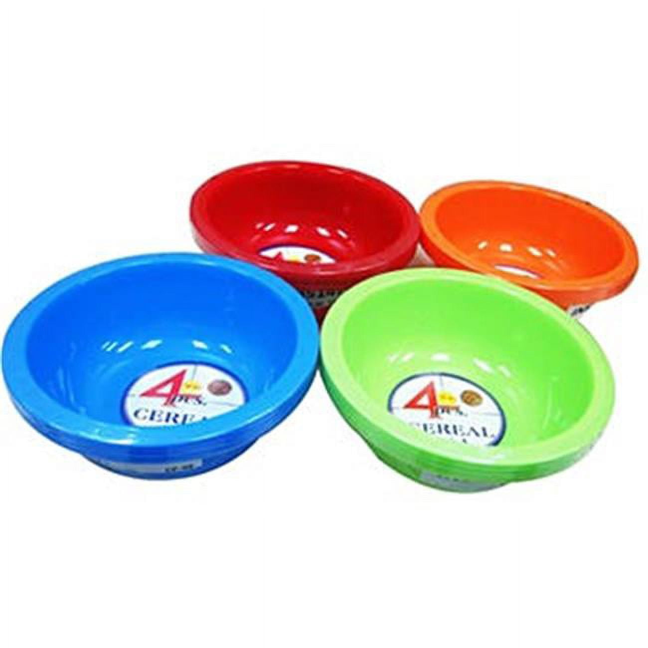 Picture of DDI 2316379 Cereal Bowl Set - Assorted Color&#44; Set of 4 - Case of 48