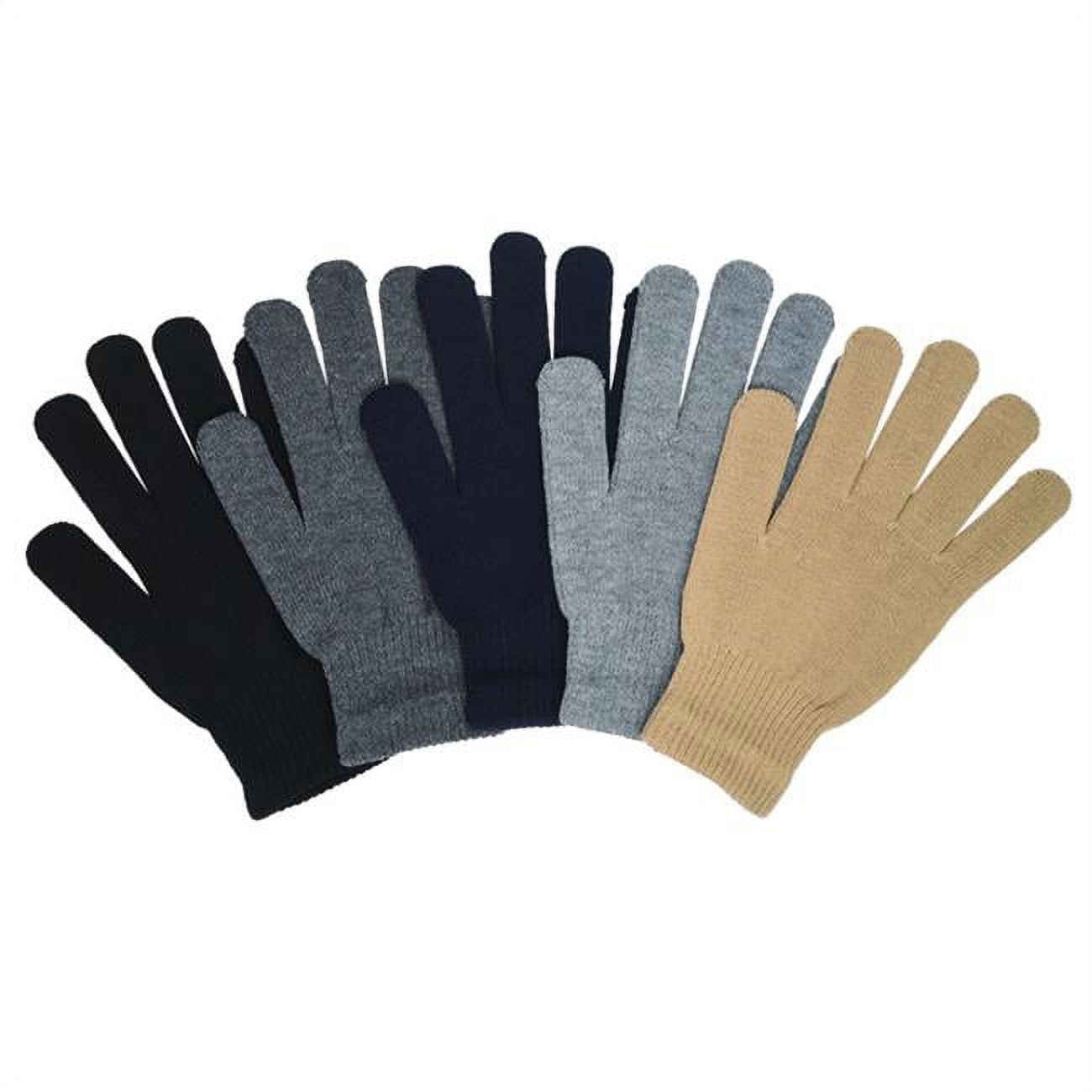 Adults Wholesale Winter Magic Gloves, Assorted Color - Case of 120 - 120 Per Pack
