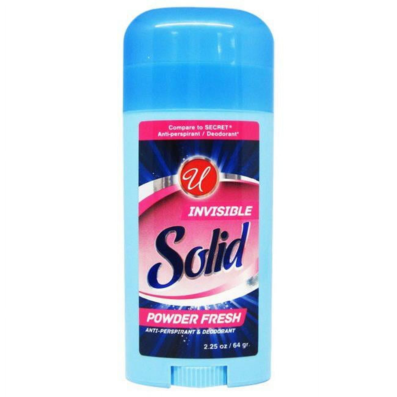 2288638 2.25 oz Invisible Solid Anti-Perspirant & Deodorant - Case of 48 - 48 Per Pack -  DDI