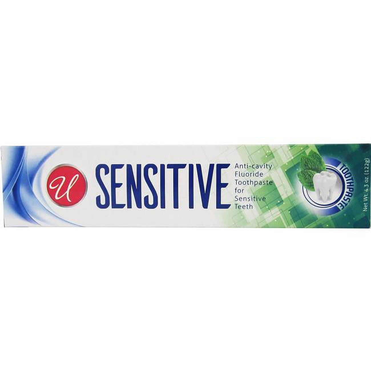 Picture of DDI 2290777 Sensitive Toothpaste 4.3 oz Case of 48