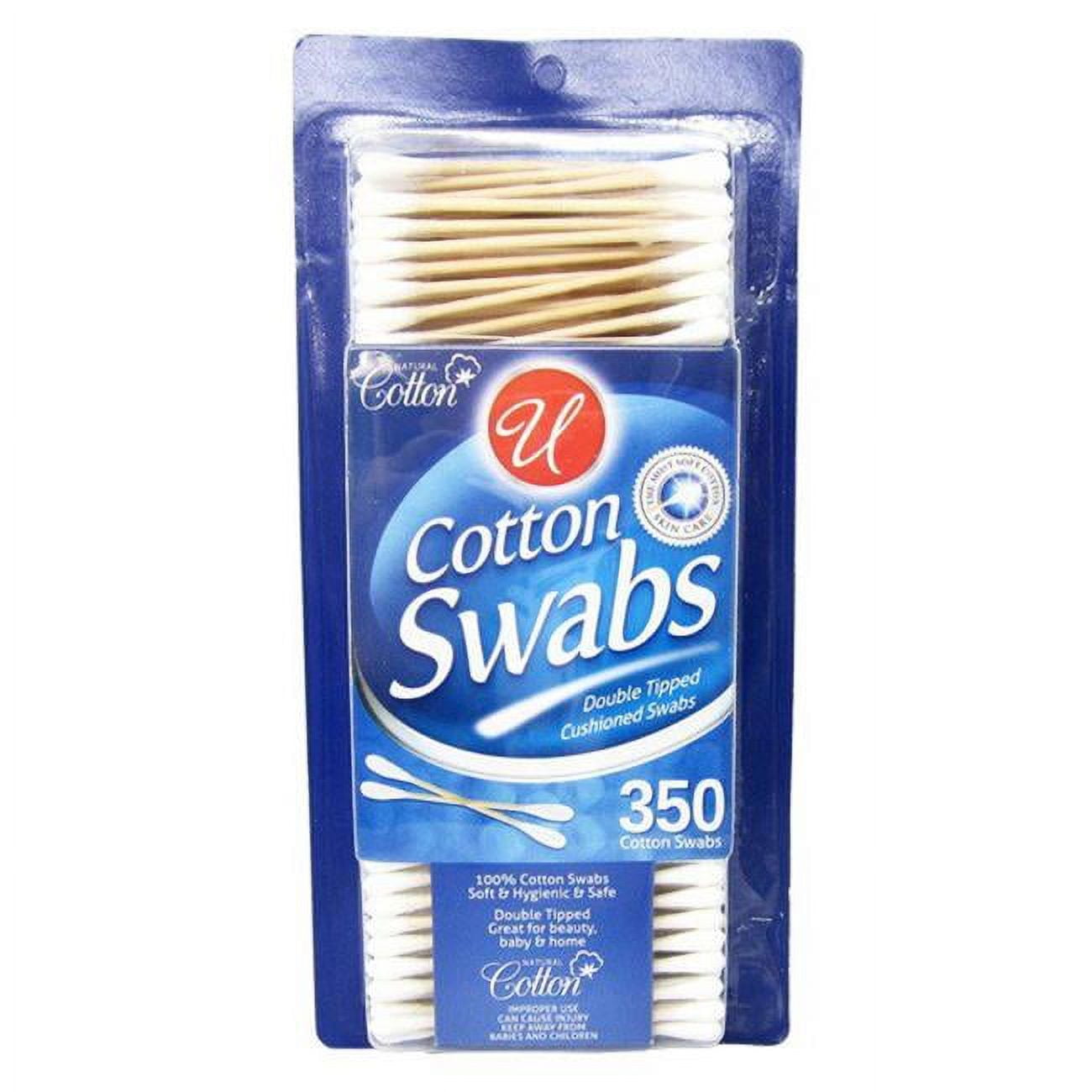Picture of DDI 2288630 Double Tipped Cushioned Cotton Swabs 300 Count Case of 96