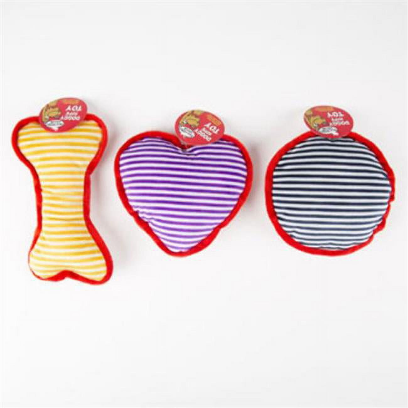Picture of DDI 2324898 Plush Squeaker Dog Toy, Assorted Color - Case of 48 - 48 Per Pack