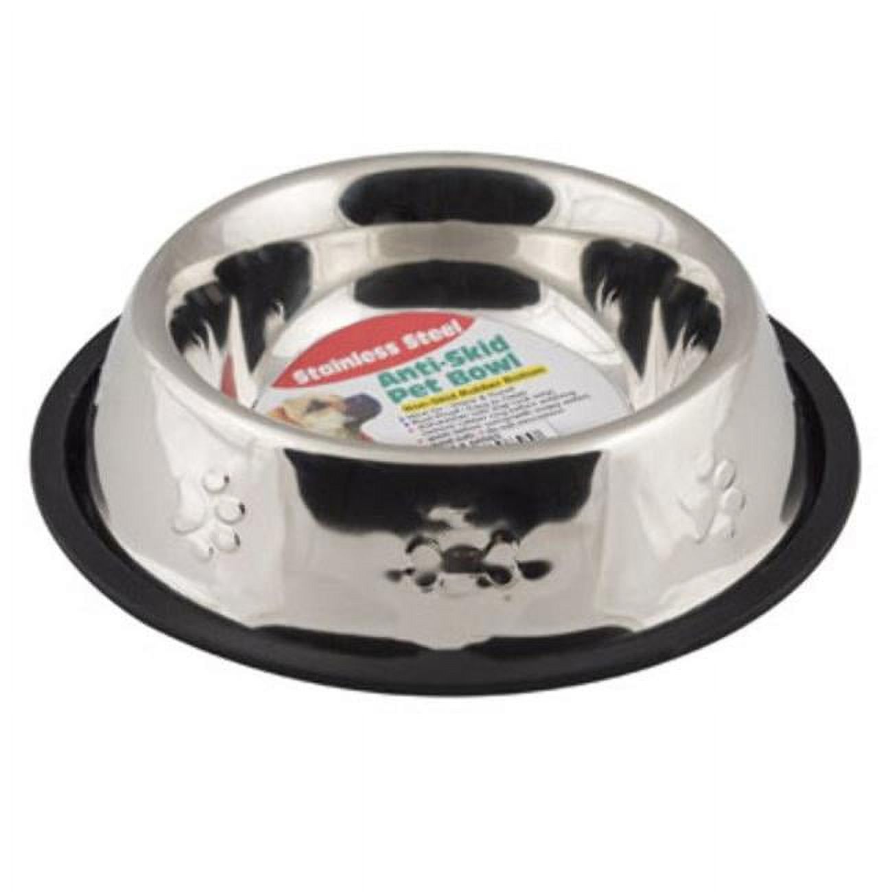 Picture of DDI 2324881 32 oz Stainless Steel Pet Bowl, Silver - Case of 24 - 24 Per Pack