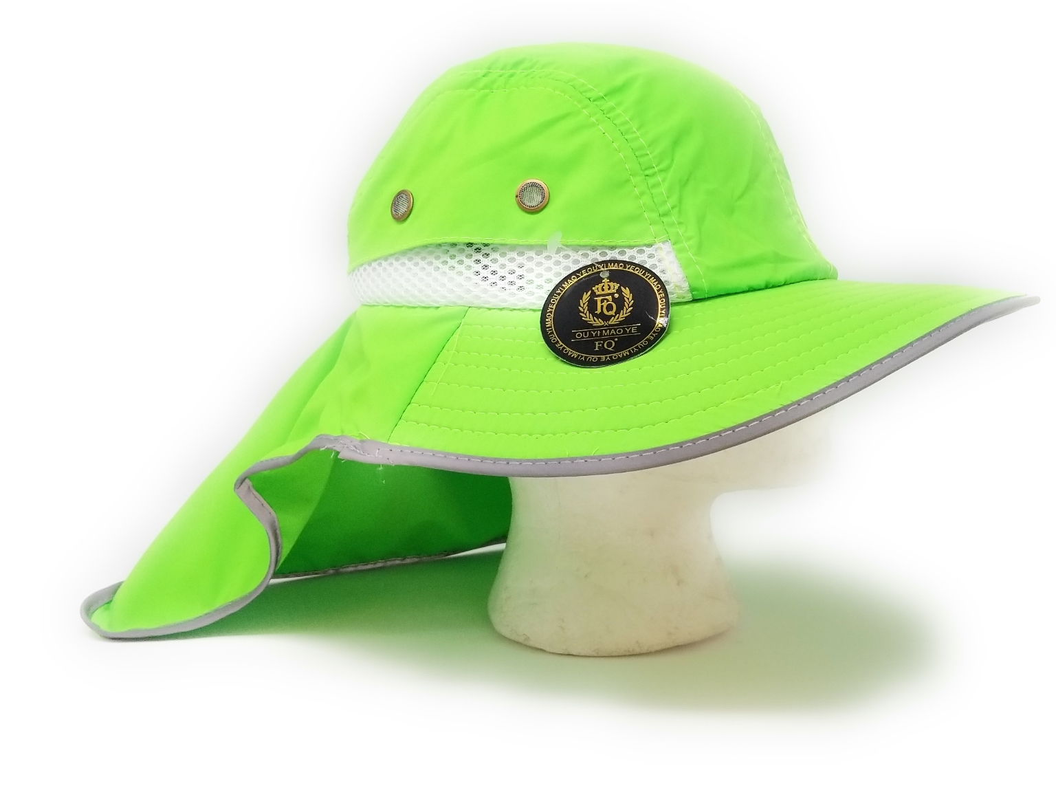 Reflective Fishing Hat - Assorted Colors Case of 36