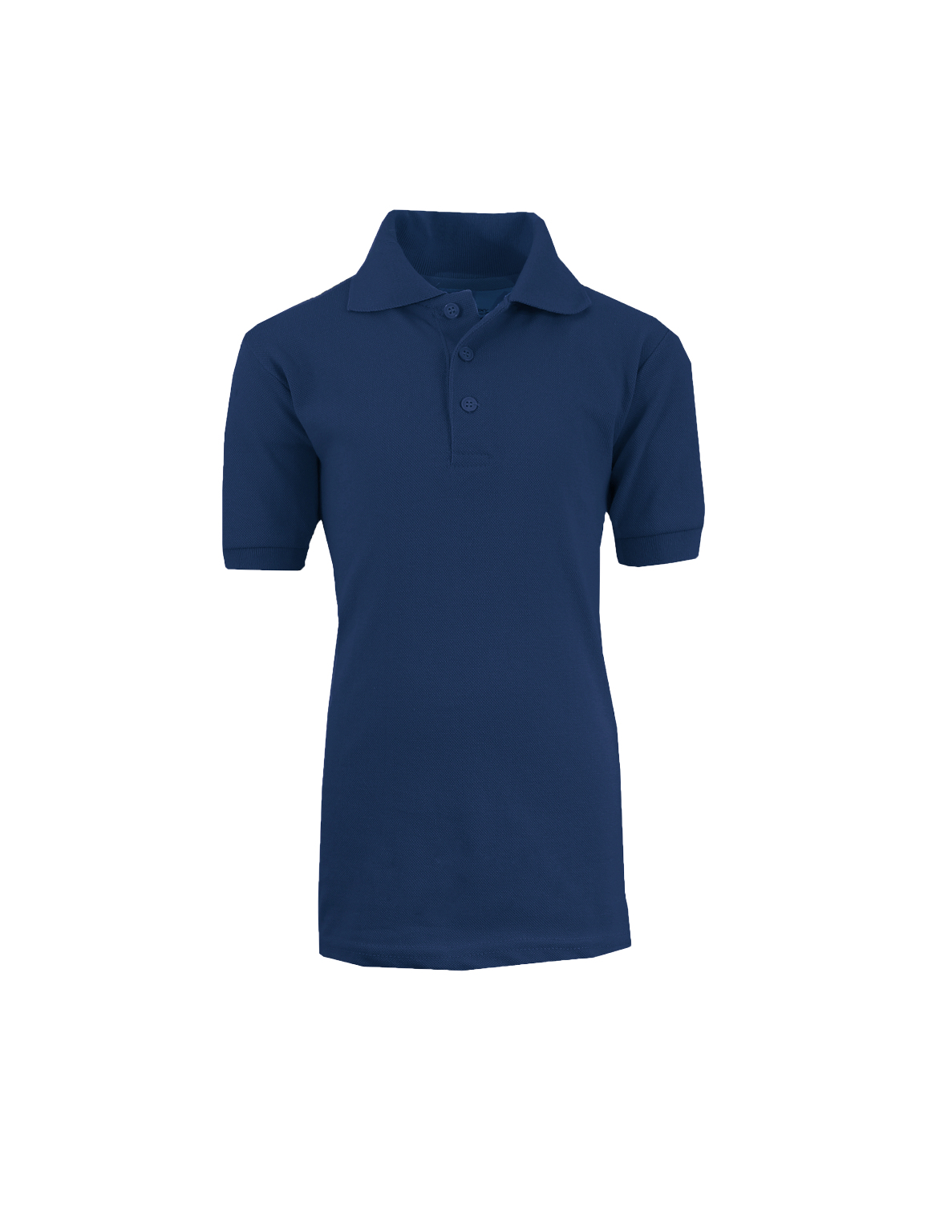 Unisex Uniform Polo Shirts - Navy, Medium, Short Sleeve case of 36