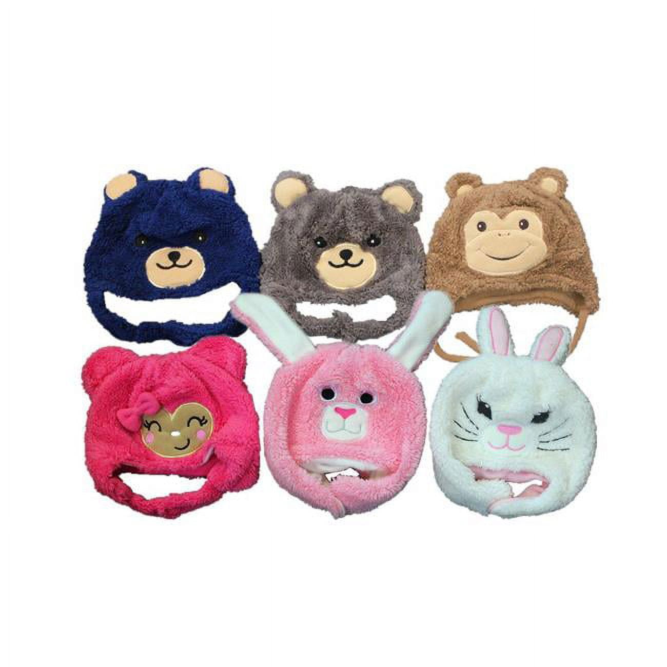 Picture of DDI 2321268 Infants&apos; &amp; Children&apos;s Fashion Animal Hats Case of 120
