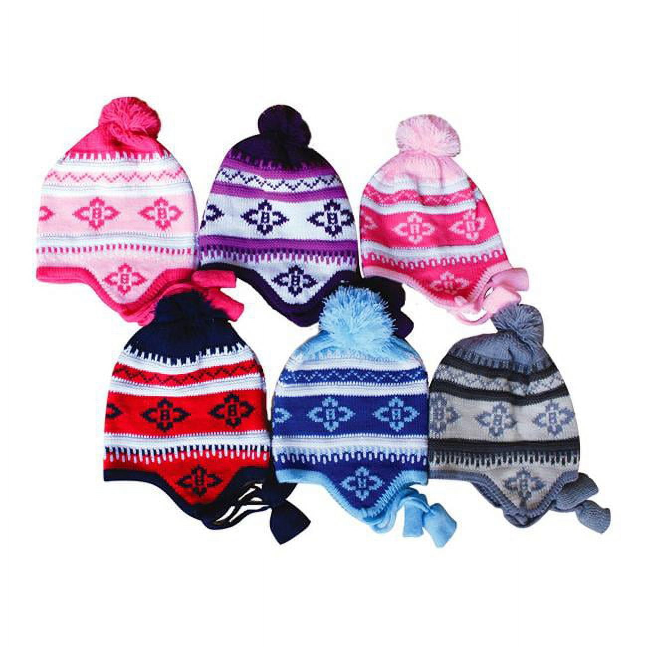 Picture of DDI 2322840 Infants&apos; Ear Cover Knit Hats - Assorted Colors Case of 240