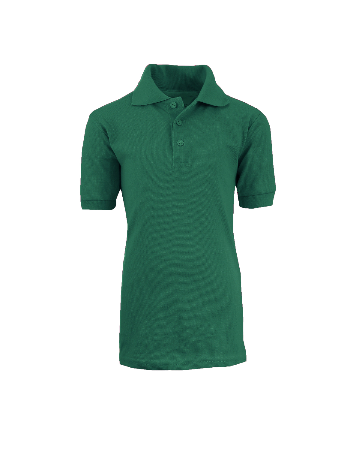 DDI 2290310 Unisex Uniform Polo Shirts - Hunter Green, Medium, Short Sleeve case of 36