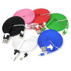 10 ft. Lightning Cable for iPhones - Assorted Color - Case of 48 -  Aish, AI1324566
