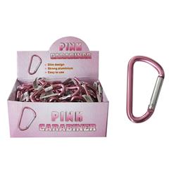 Picture of DDI 2291839 Pink Carabiner Keychain Case of 72