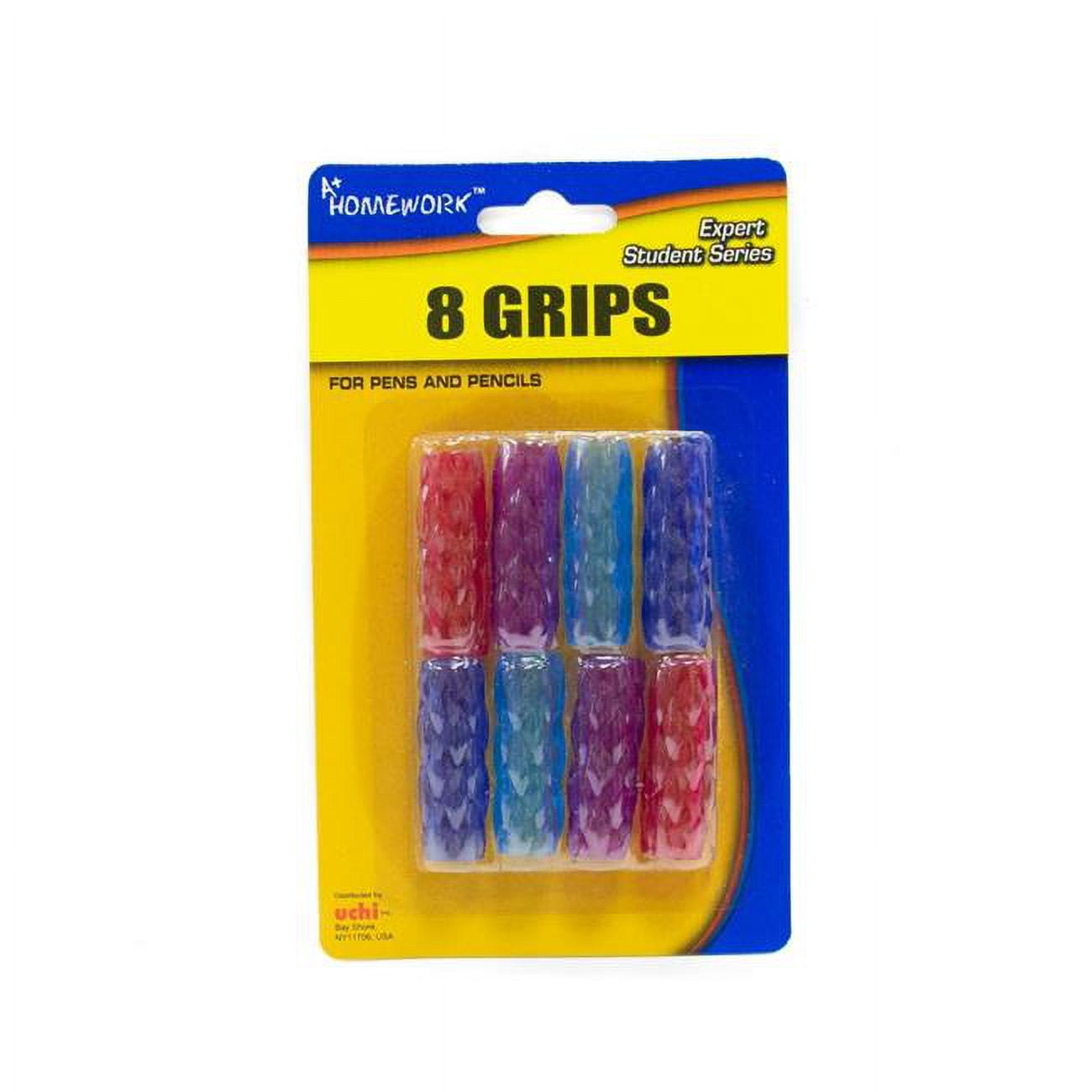 Picture of A Plus Homework 2291570 DDI Pencil Grips&#44; Assorted Color - Pack of 8 - Case of 48