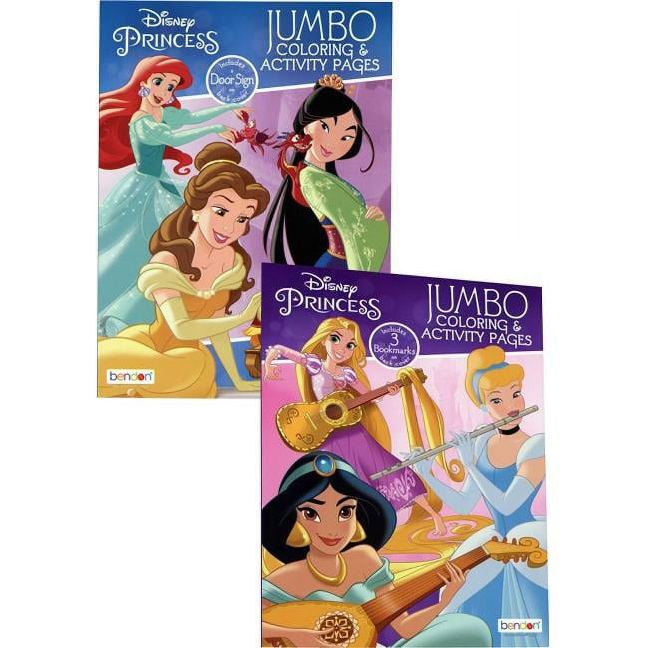 Picture of DDI 2326948 Disney Princess Jumbo Coloring Book Case of 36