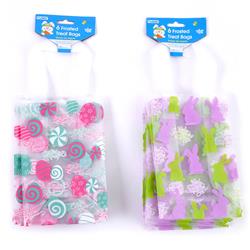 Picture of DDI 2330268 Easter Frosted Treat Bags with Handles - 6 Count - Case of 48