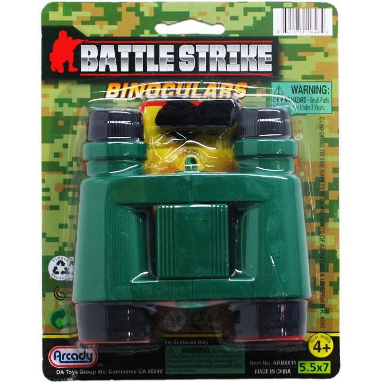 Picture of DDI 2330952 4.25 in. Toy Military Binoculars&#44; Green - Case of 48