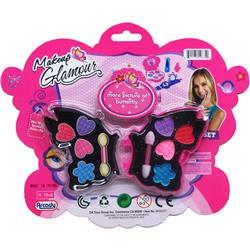 Picture of DDI 2330910 6.5&quot; Pretend Makeup Set in Butterfly Shape Case of 96