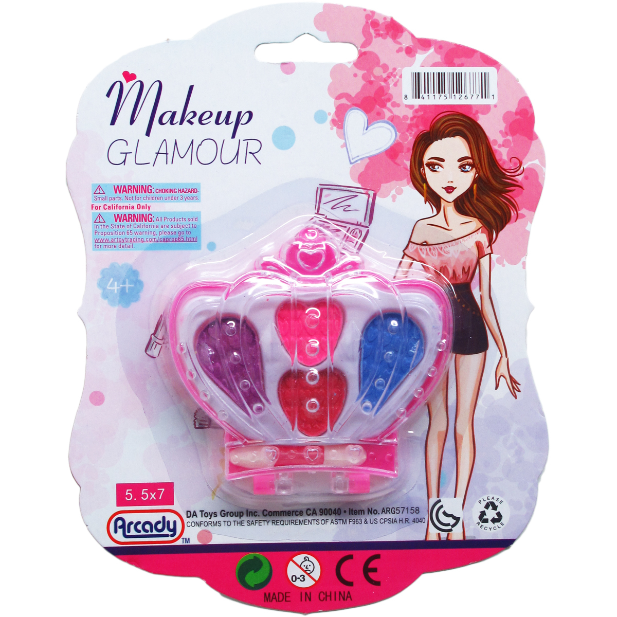 Makeup Glamour Beauty Set, Assorted Colors case of 144