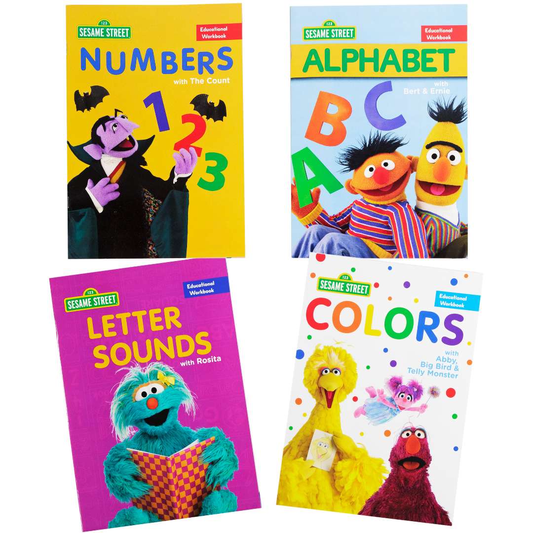 Sesame Street Workbooks, Multicolor - Case of 48