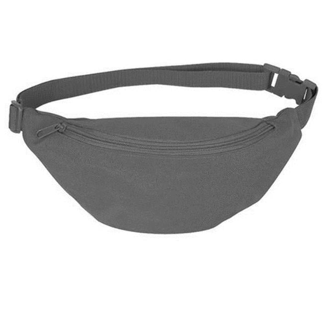 Picture of DDI 2333780 Polyester One Pocket Fanny Pack - Black Case of 72