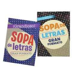 Picture of DDI 2332708 80 Page Sopas De Letras Spanish Crossword Book # 5 Case of 48