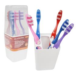 Picture of DDI 2333039 Brush Buddies Toothbrush Set - 5 Pack  Plastic Canister Included Case of 12