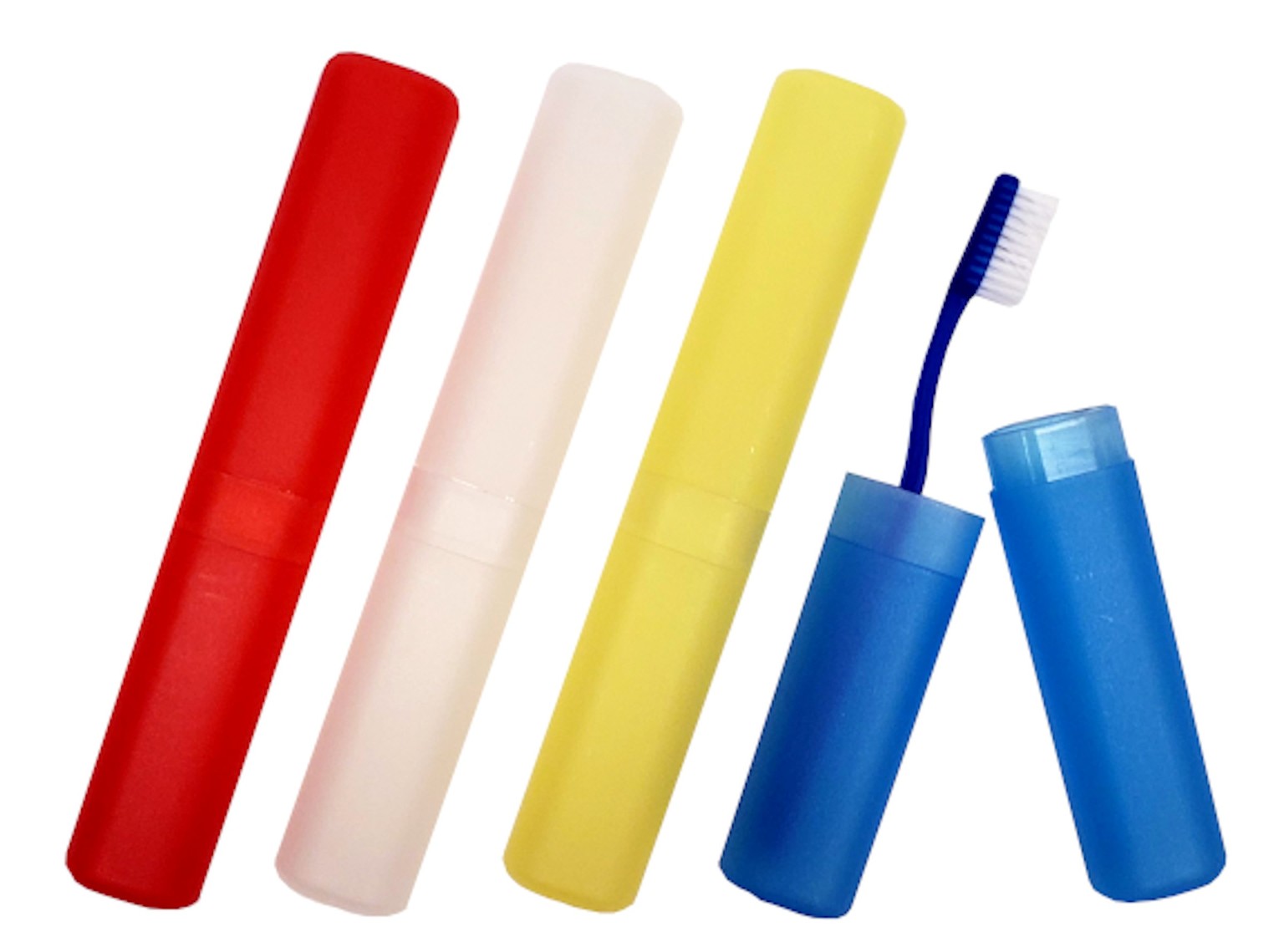 Toothbrush Travel Cases - Assorted 8 x 1.2 case of 100